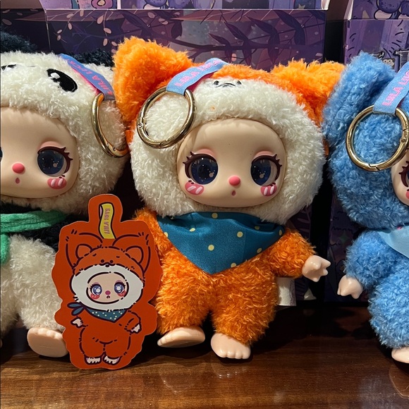 Liila’s Zoo Plush Animal Keychains Pendant Full Set - Picture 6 of 10